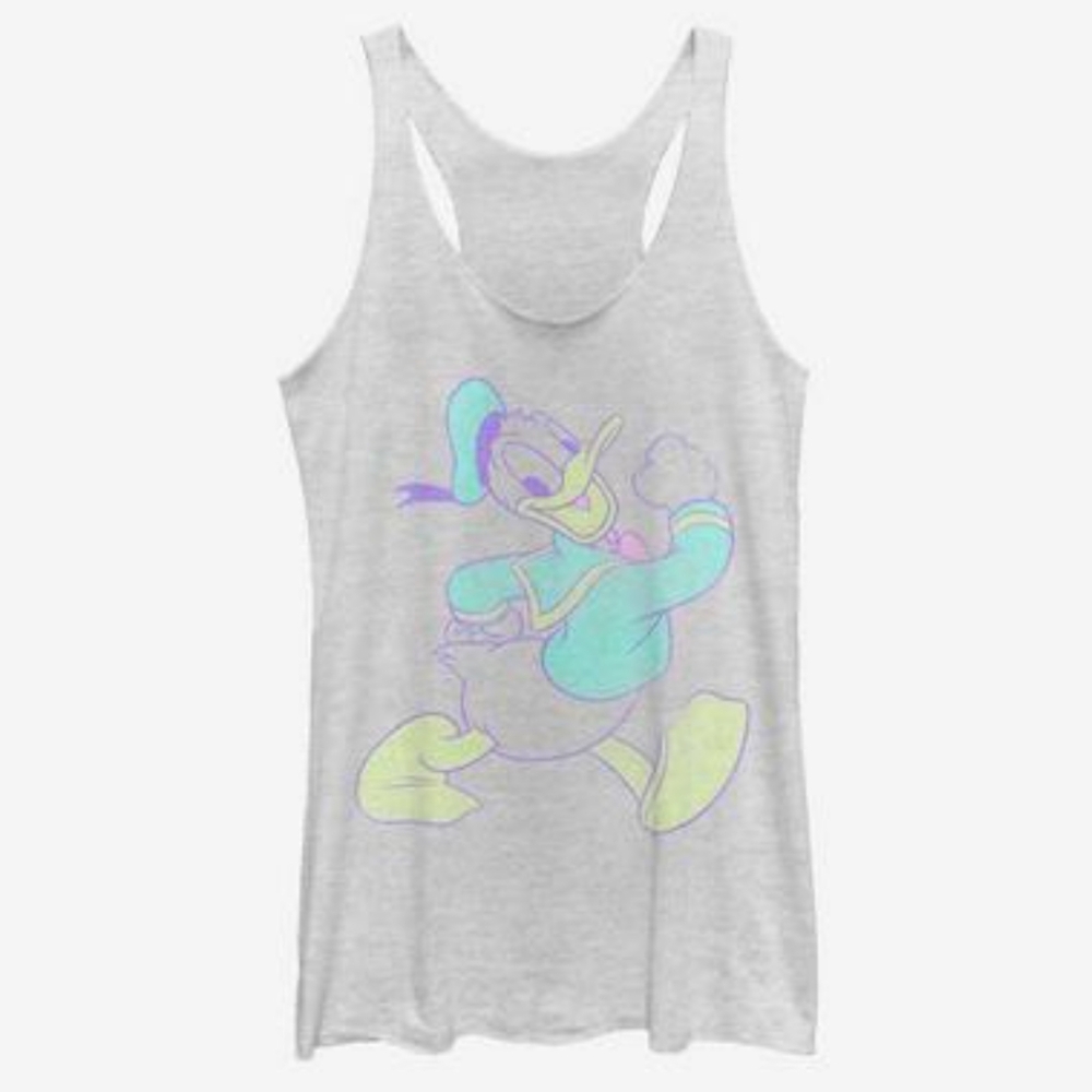 Disney Tank Top with Donald Duck,Next Level Apparel,SizeS